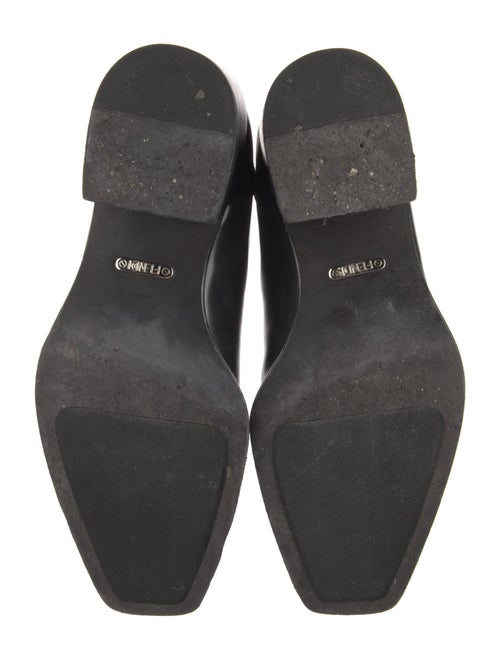 Fendi Leather Chelsea Boots