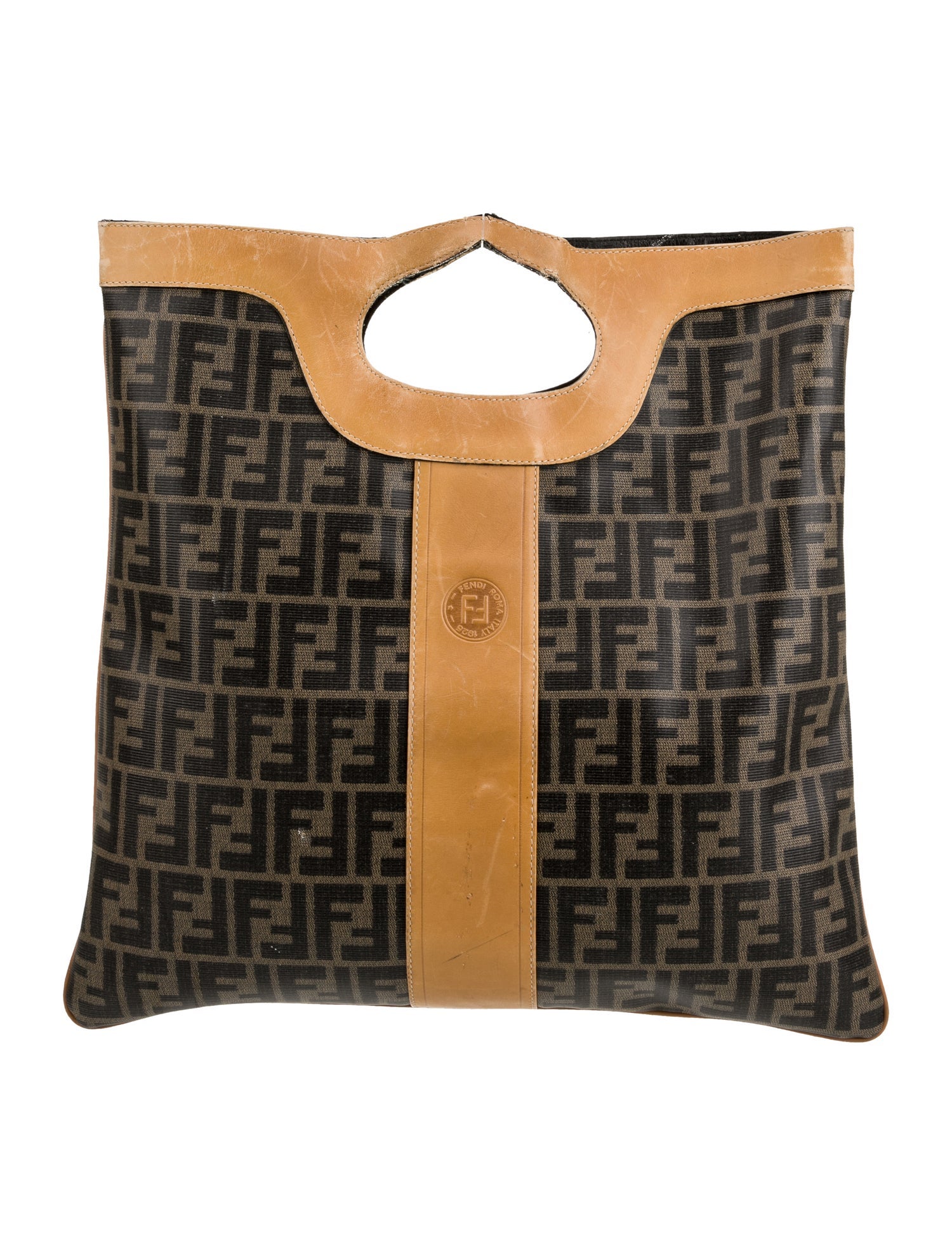 Fendi Zucca FF Shopper Vintage