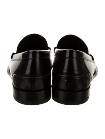 Fendi Leather Dress Loafers