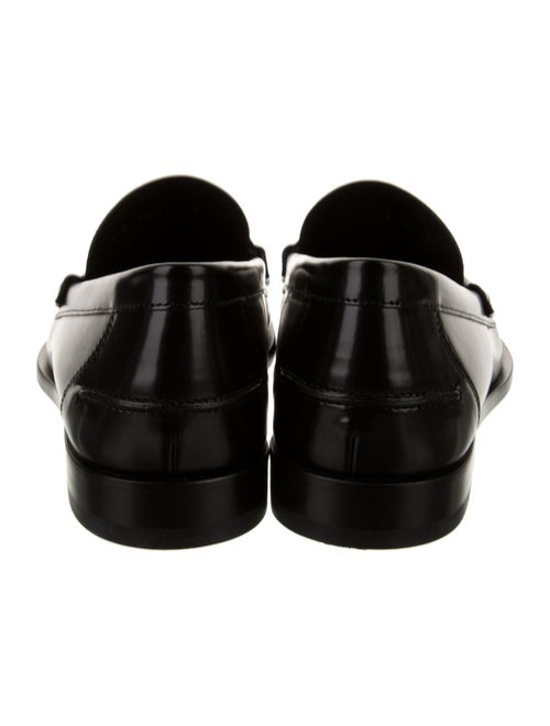 Fendi Leather Dress Loafers