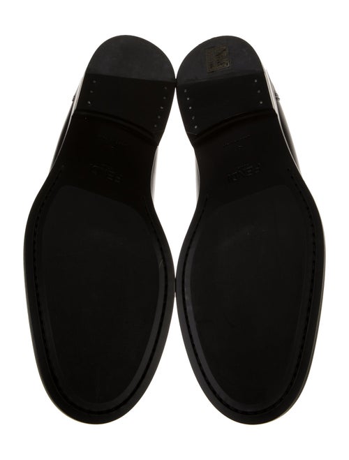 Fendi Leather Dress Loafers