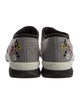 Fendi Floral Print Embroidered Accent Sneakers