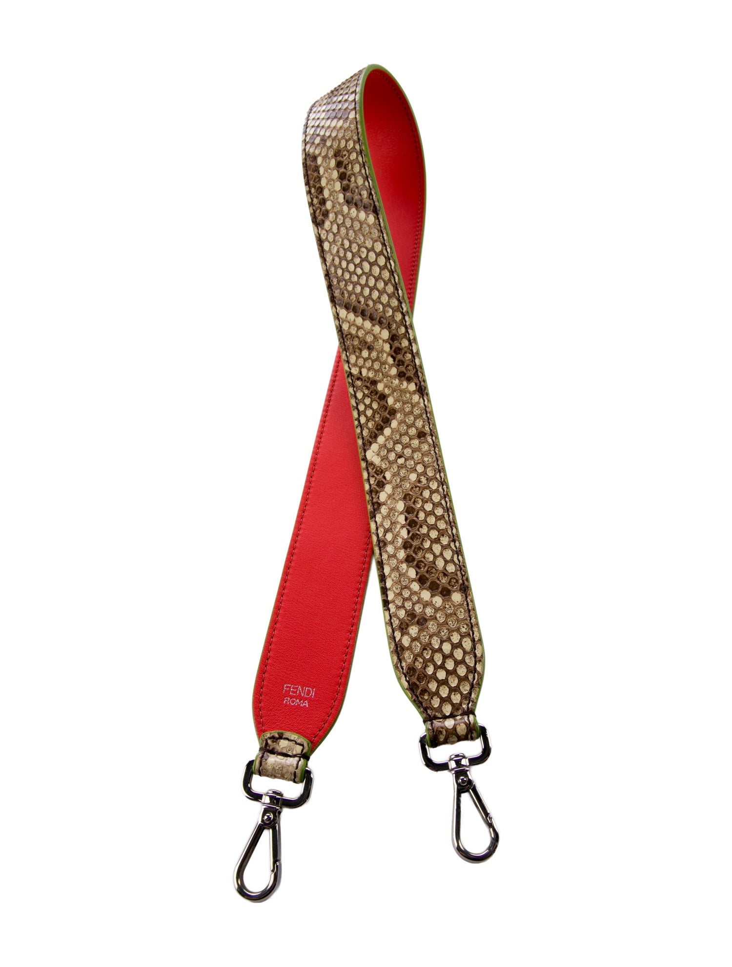 Fendi Snakeskin Bag Strap