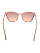 Fendi Cat-Eye Gradient Sunglasses