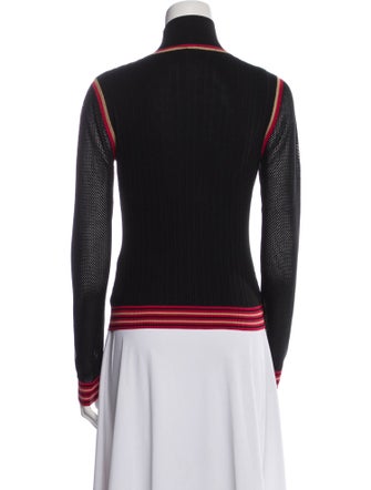 Fendi Silk Striped Sweater