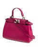 Fendi Leather Peekaboo Micro
