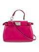Fendi Leather Peekaboo Micro