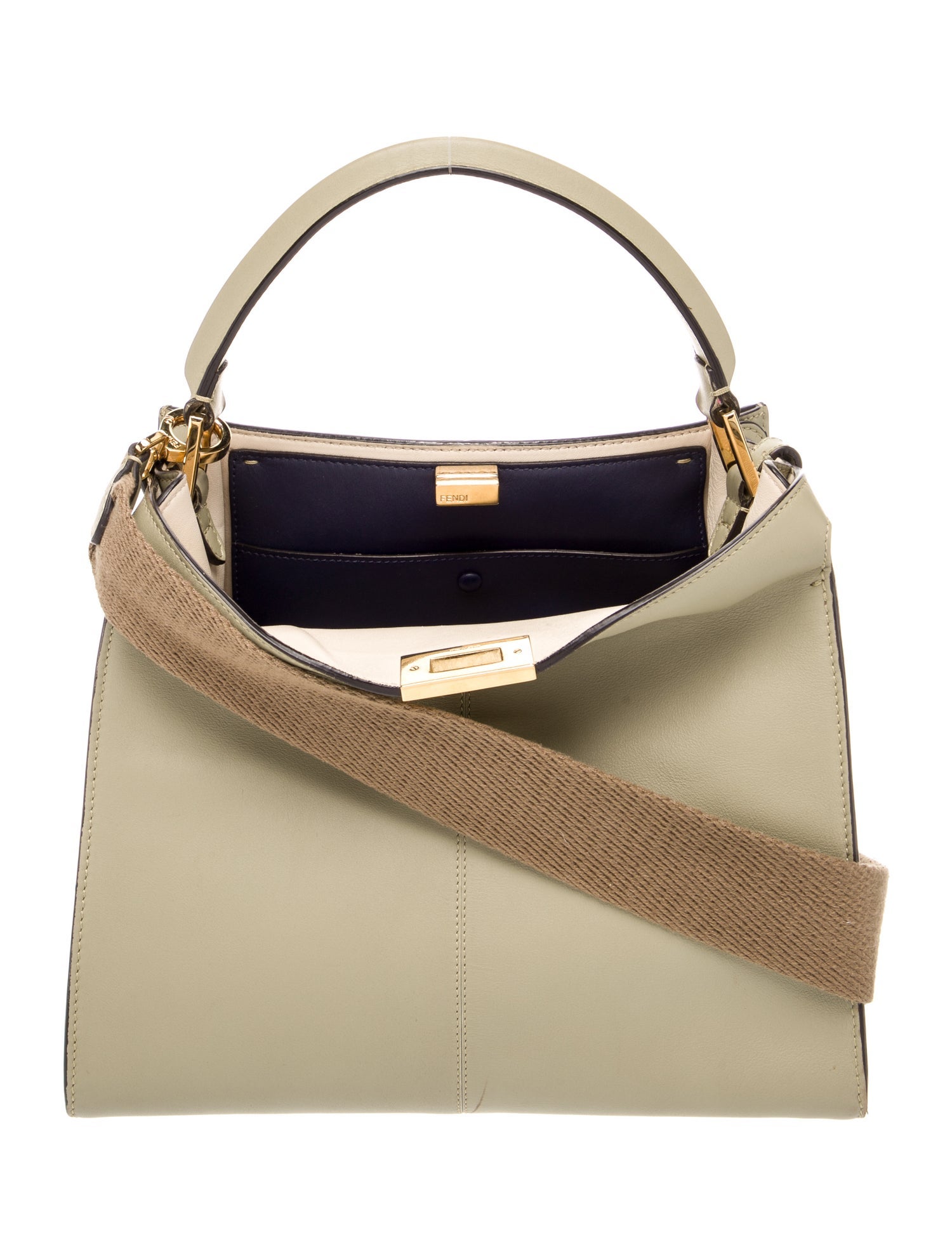 Fendi Leather Peekaboo X-Lite Medium