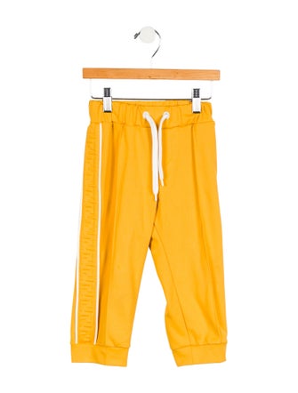 Fendi Boys' Zucca Trim Jogger Pants