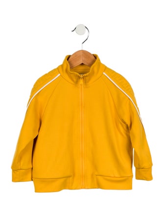 Fendi Boys' Zucca Trim Track Jacket