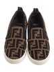 Fendi Girls' FF Logo Slip On Sneakers