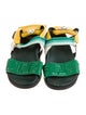 Fendi Girls' Leather Strap Sandals