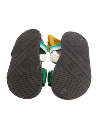 Fendi Girls' Leather Strap Sandals