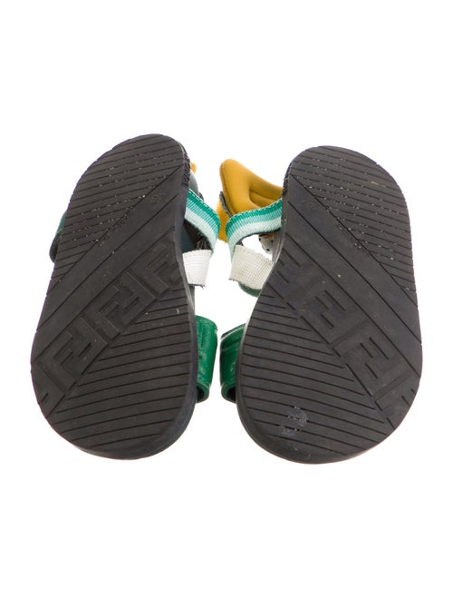 Fendi Girls' Leather Strap Sandals