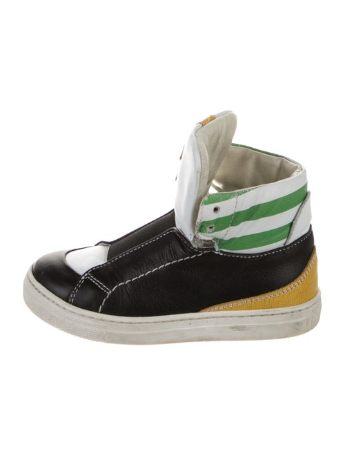 Fendi Boys' High Top Slip On Sneakers