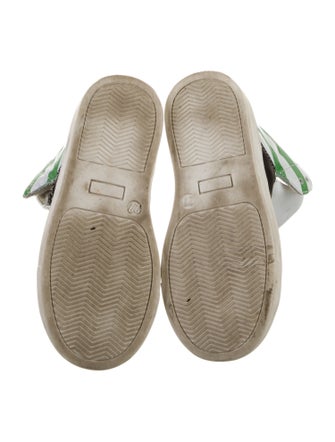Fendi Boys' High Top Slip On Sneakers