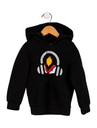 Fendi Boys' Diabolical Eyes Hoodie