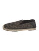Fendi Zucca FF Logo Canvas Espadrilles