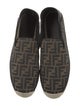 Fendi Zucca FF Logo Canvas Espadrilles