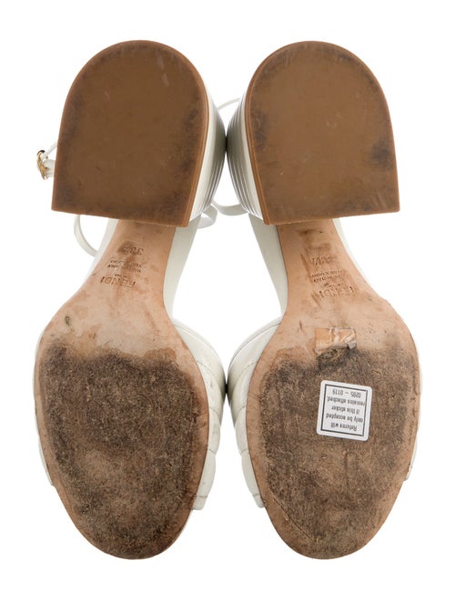 Fendi Leather Sandals