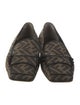 Fendi Zucca FF Logo Canvas Loafers
