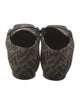Fendi Zucca FF Logo Canvas Loafers