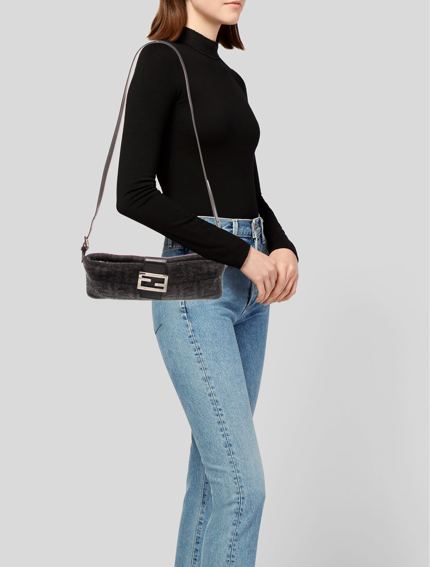 Fendi Zucca FF Baguette Vintage