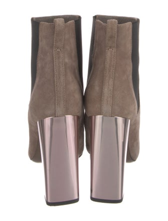 Fendi Suede Chelsea Boots