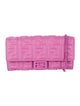 Fendi Wallet on Chain Zucca FF Logo Continental Wallet