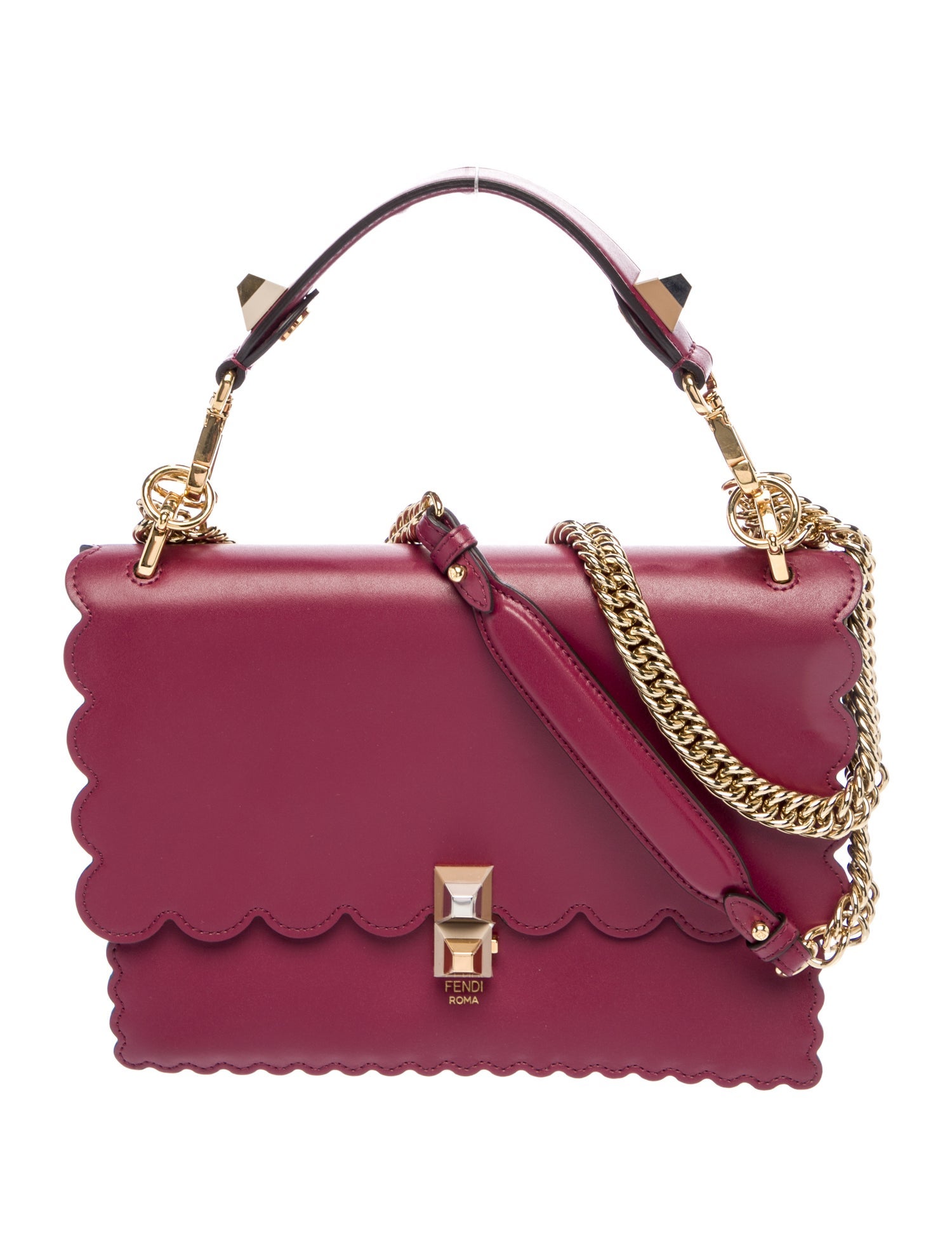 Fendi Leather Kan I Medium