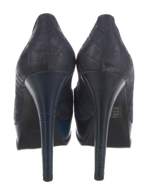 Fendi Crocodile Pumps