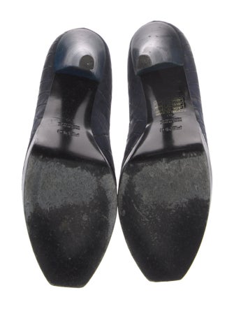 Fendi Crocodile Pumps