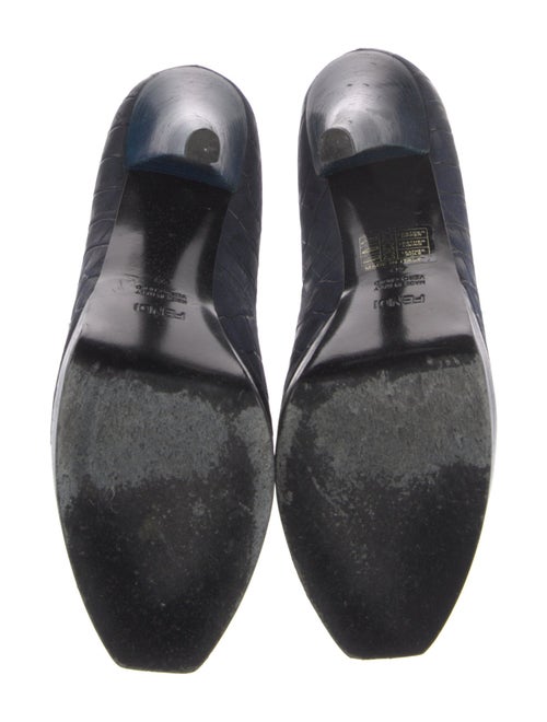 Fendi Crocodile Pumps