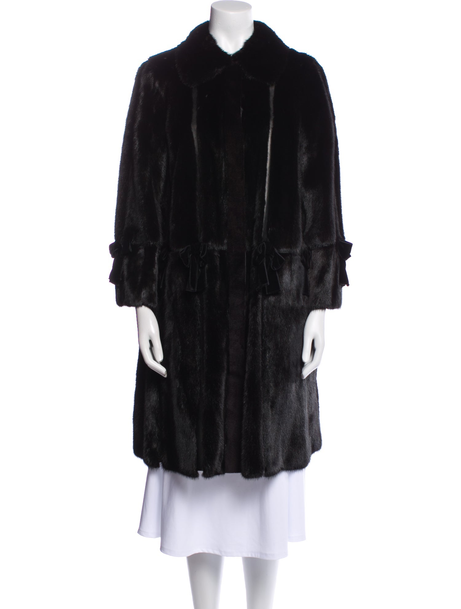 Fendi Silk Fur Coat