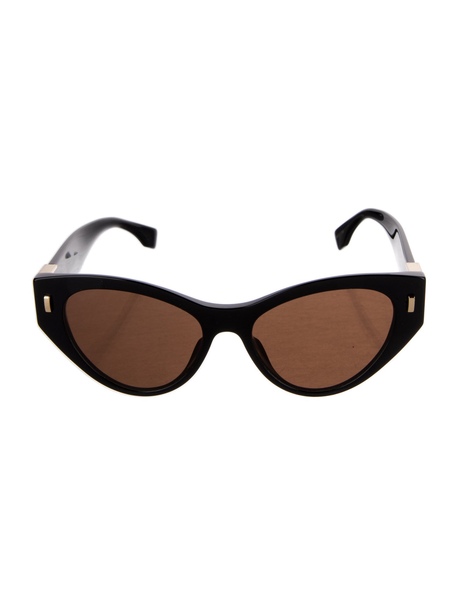 Fendi Zucchino FF Logo Cat-Eye Sunglasses