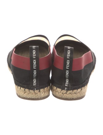 Fendi Zucca FF Logo Mesh Espadrilles