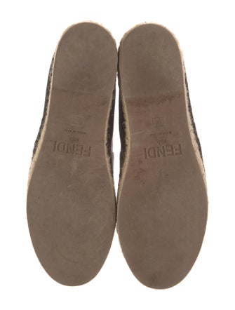 Fendi Zucca FF Logo Mesh Espadrilles