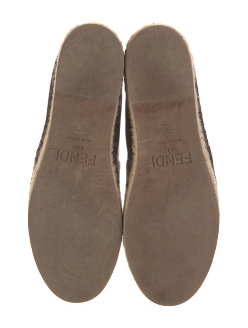 Fendi Zucca FF Logo Mesh Espadrilles