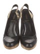 Fendi Patent Leather Slingback Pumps