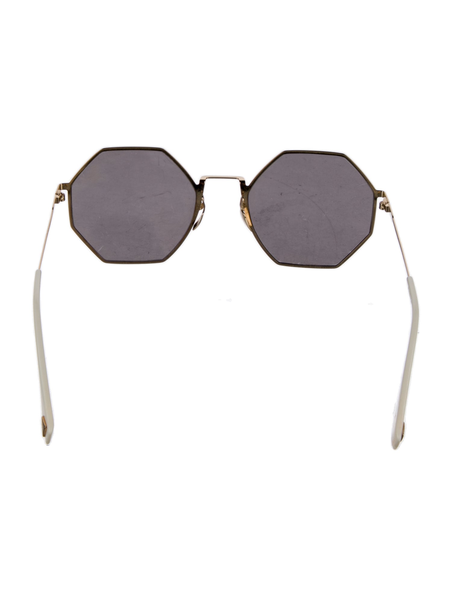 Fendi Square Mirrored Sunglasses