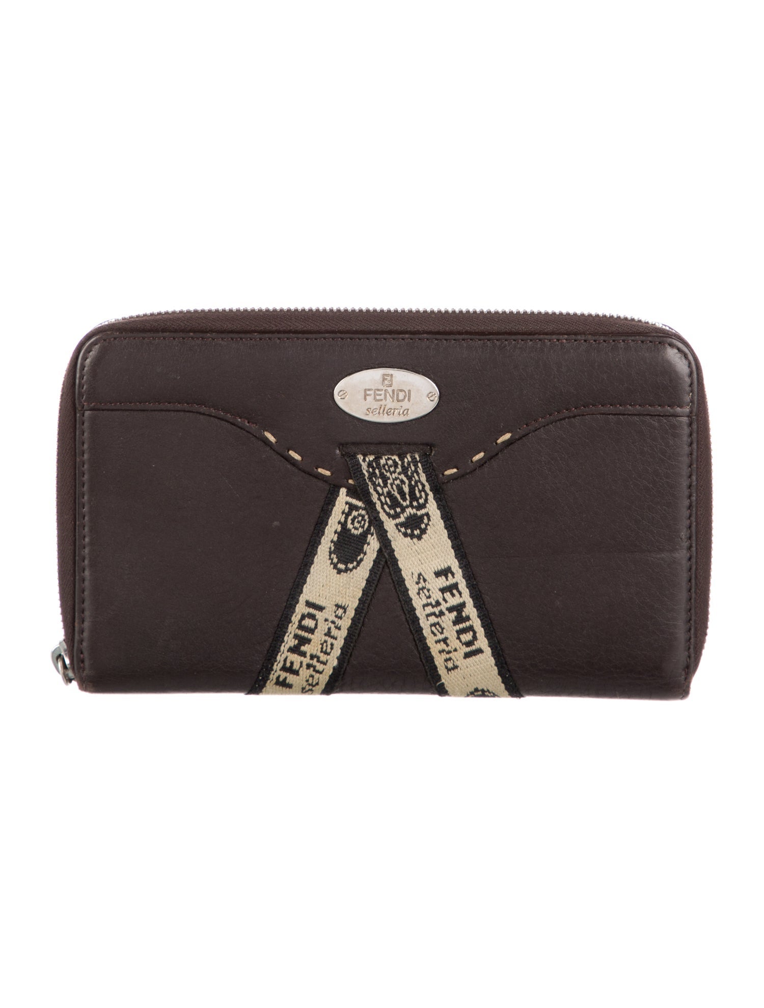 Fendi Vintage Leather Continental Wallet