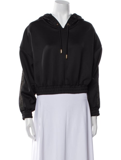 Fendi V-Neck Long Sleeve Sweatshirt
