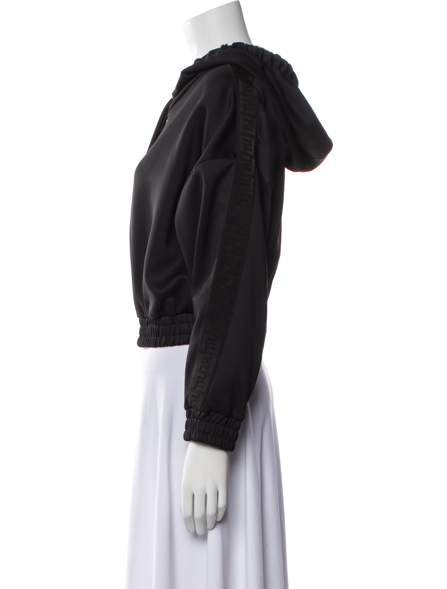 Fendi V-Neck Long Sleeve Sweatshirt