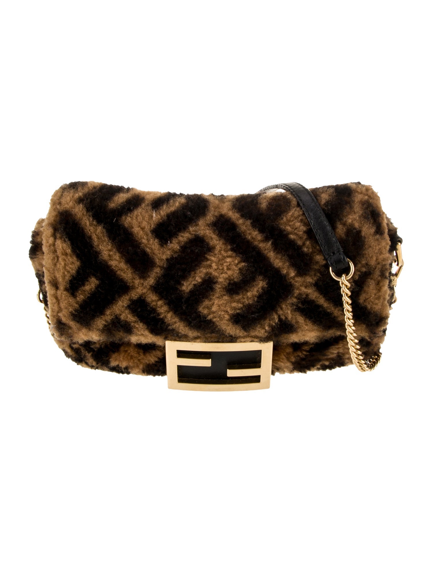 Fendi Zucca FF Baguette Mini