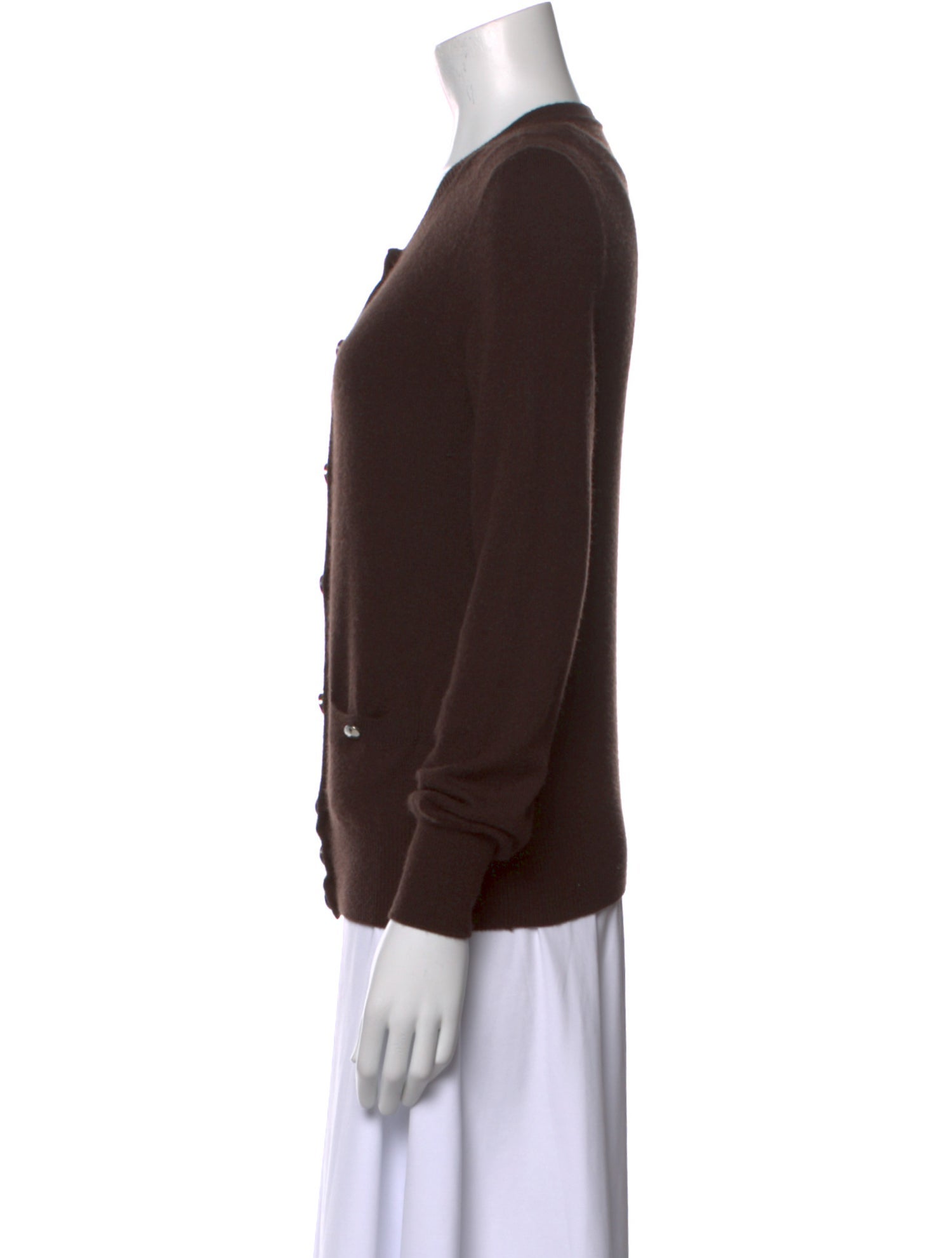 Fendi Cashmere Scoop Neck Sweater