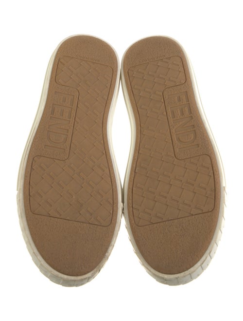 Fendi Zucca FF Logo Canvas Sneakers