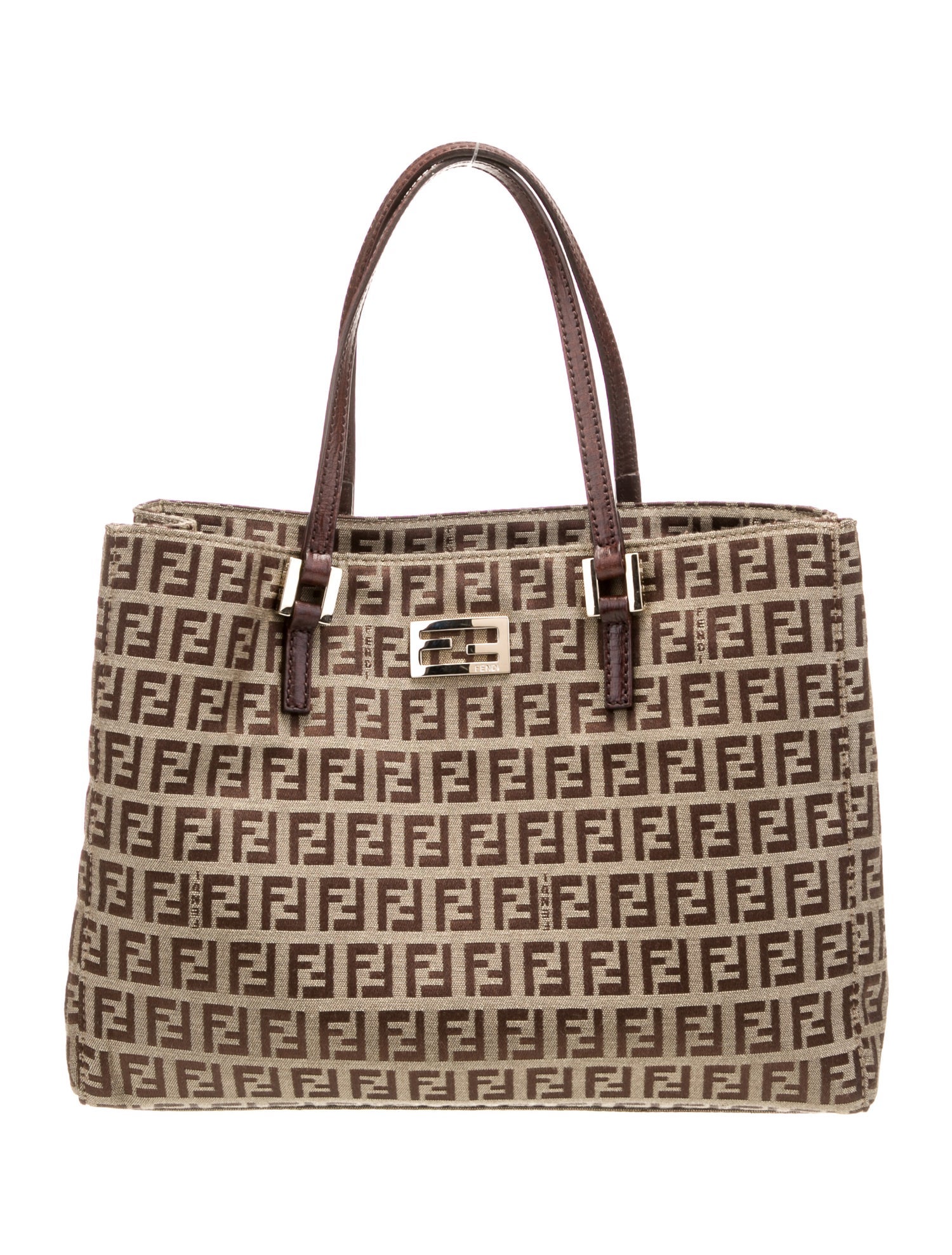Fendi Zucchino FF Zucchino FF Tote Mini