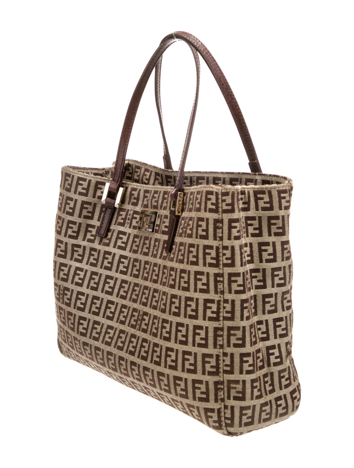 Fendi Zucchino FF Zucchino FF Tote Mini