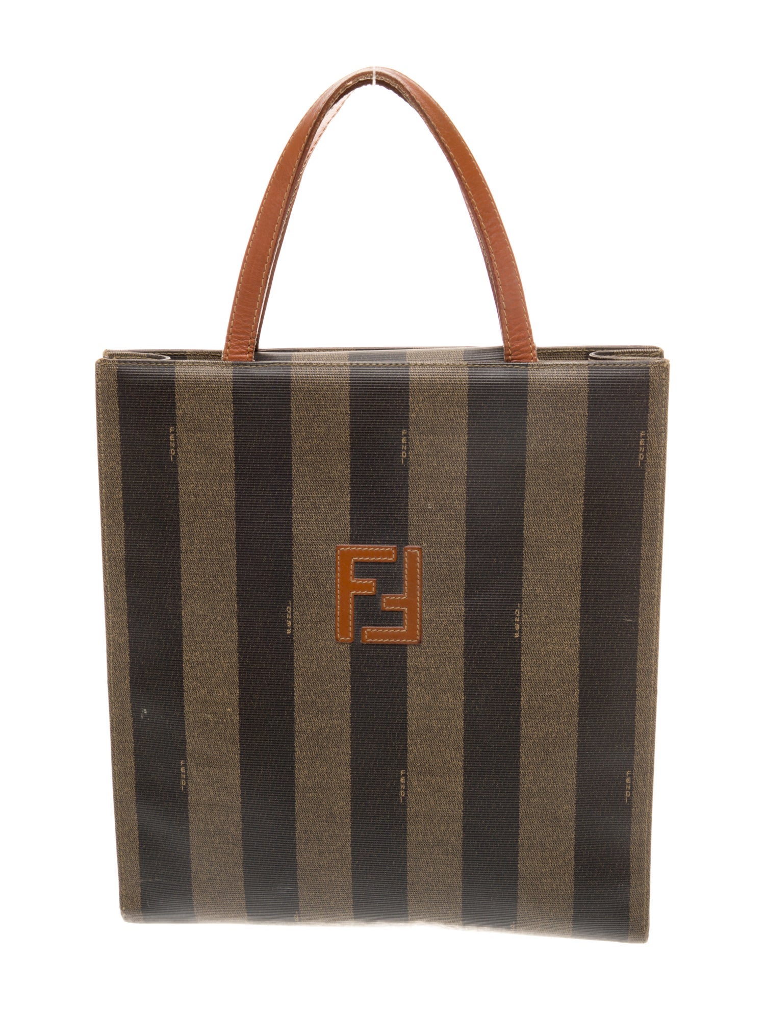 Fendi Pequin Top Handle Bag