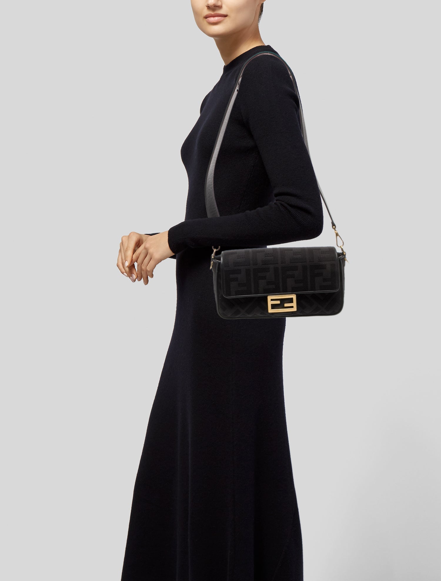 Fendi Canvas Baguette 2022